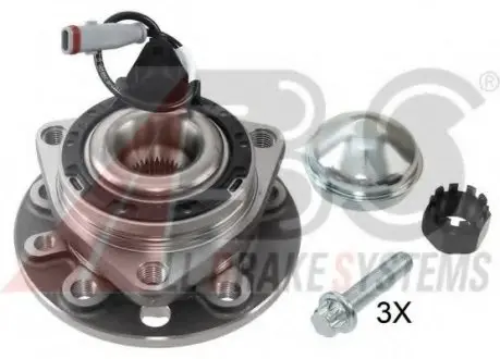 Підшипник маточини перед. Opel Astra H 04-14/Zafira B 05- A.B.S. A.B.S. 201202