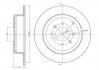 Тормозной диск задний. 406 (02-05) CIFAM 800-431C 800431C