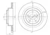 Тормозной диск METELLI 23-1149C 231149C
