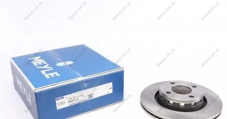 Диск гальмівний MEYLE 1155211110