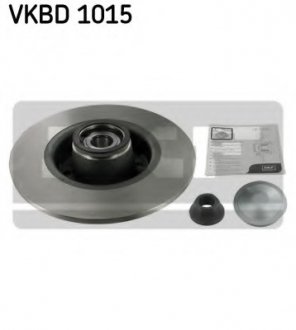 Гальмівний диск VKBD 1015 SKF VKBD1015 (фото 1)