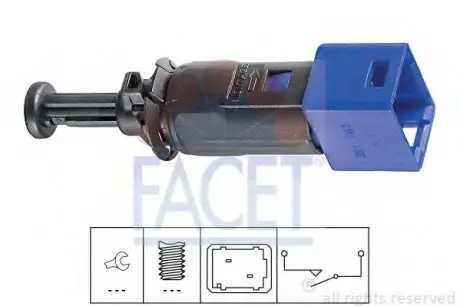 Датчик включения стоп-сигнала FACET 7.1195