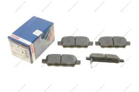Гальмівні колодки, дискові BOSCH 0986494861