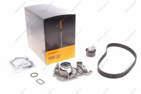 Комплект ГРМ, пас+ролик+помпа Contitech CT1045WP1