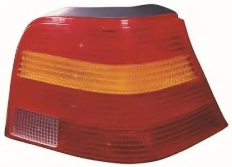 Фонарь задний прав., с патроном (желто-красный) 441-1974R-UE DEPO 4411974RUE