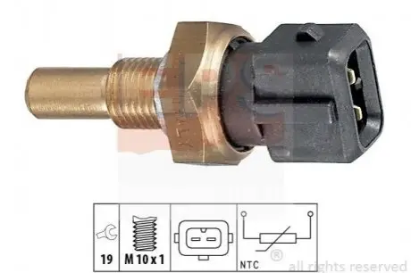 Датчик темп. охолодж. рідини Audi A4, A6, VW Passat 2.5TDI 01.97- EPS 1830255
