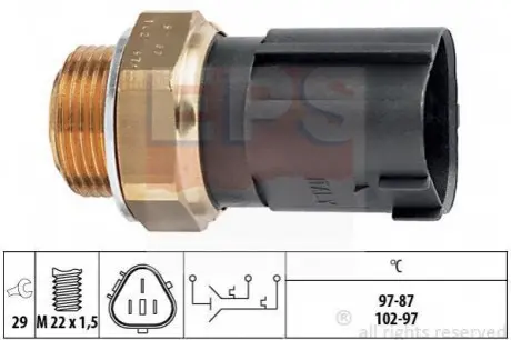 Датчик вентилятора VAG 96- 1J0 959 481A EPS 1850690