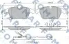 Колодки гальмівні дискові FO 338481 FOMAR FO338481 (фото 1)