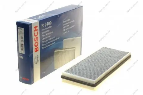 ФІЛЬТР САЛОНУ З АКТИВОВАНИМ ВУГІЛЛЯМ 1 987 432 400 BOSCH 1987432400