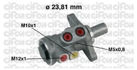 Главный тормозной цилиндр 202-448 CIFAM 202448