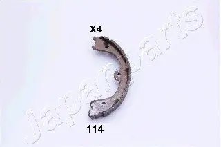 Комплект гальмівних колодок, стоянкова гальмівна система JAPANPARTS GF114AF