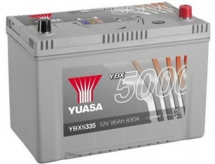 Стартерная аккумуляторная батарея YUASA YBX5335 (фото 1)
