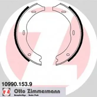 Комплект тормозных колодок, стояночная тормозная система ZIMMERMANN 109901539