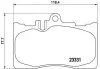 Тормозные колодки дисковые P83058 BREMBO