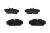 Комплект гальмівних колодок KAVO PARTS KBP-6509