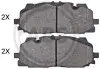 Тормозные колодки дисковые передние ABS A.B.S. 35125 (фото 1)