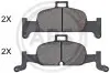 Колодки гальмові дискові передні ABS 35148