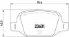 Гальмівні колодки дискові BREMBO P23 064