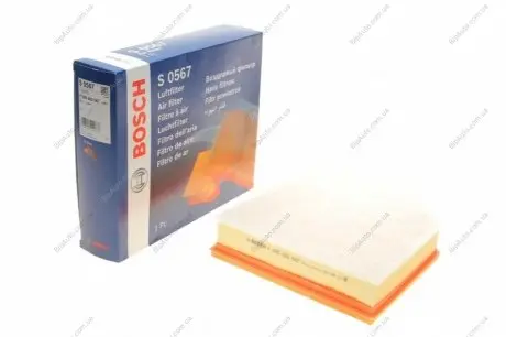 ВСТАВКА ПОВІТРЯН. ФІЛЬТРА F 026 400 567 BOSCH F026400567