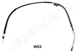 Трос, стоянкова гальмівна система JAPANPARTS BCW02