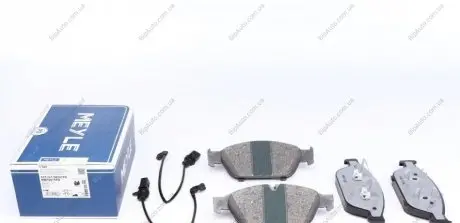 Комплект тормозных колодок, дисковый тормоз MEYLE 0252615820PD