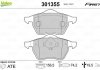 Комплект тормозных колодок, дисковый тормоз Valeo 301355 (фото 1)
