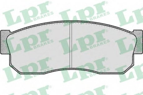 Комплект гальмівних колодок, дискове гальмо LPR 05P185 (фото 1)