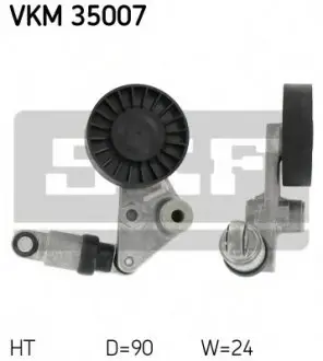 Натяжной ролик, поликлиновой ремень SKF VKM35007