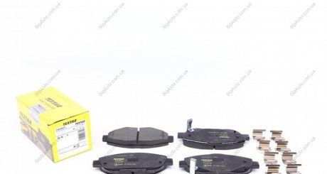 Комплект тормозных колодок, дисковый тормоз TEXTAR 2500601