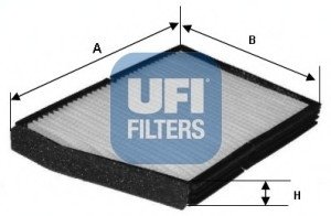 Фильтр, воздух во внутренном пространстве UFI 5301800 (фото 1)