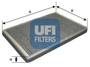 Фильтр, воздух во внутренном пространстве UFI 5417400 (фото 1)