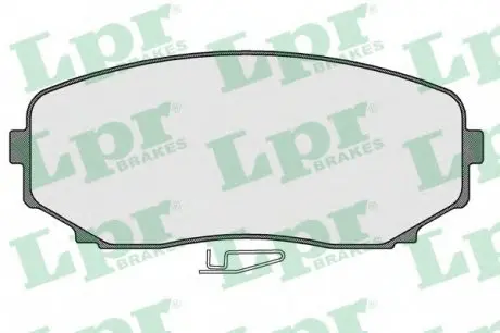 Тормозные колодки дисковые LPR 05P1573