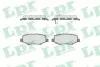 Тормозные колодки дисковые 05P1555 LPR