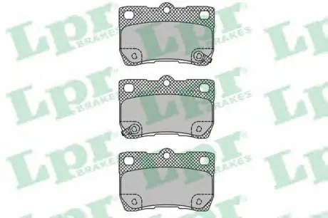 Тормозные колодки дисковые LPR 05P1407