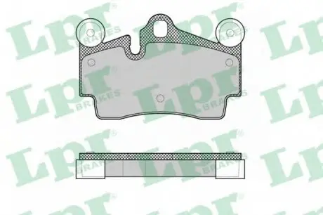 Тормозные колодки дисковые LPR 05P1362