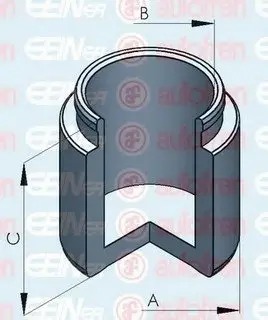 Поршень, корпус скобы тормоза SEINSA AUTOFREN D025131