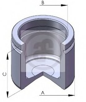 Поршень, корпус скобы тормоза AUTOFREN D025209 (фото 1)