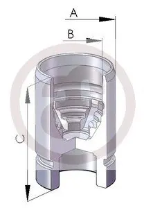 Поршень, корпус скоби гальма SEINSA AUTOFREN D02589
