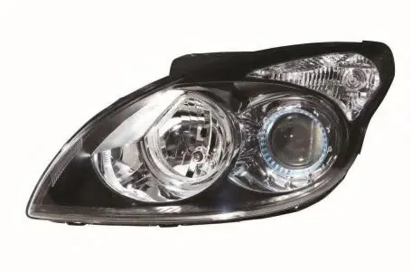 Фара ліва H7/H1 автом. рег., черна рамка [] 221-1154L-LDEM2 DEPO 2211154LLDEM2