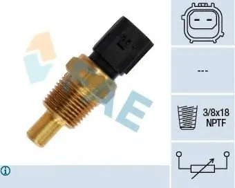 Датчик температури охолоджуючої рідини FAE 33335