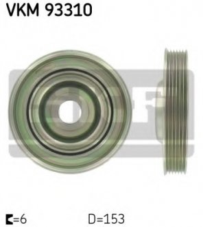 Ремінний шків, колінчастий вал VKM 93310 SKF VKM93310