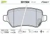 Комплект гальмівних колодок, дискове гальмо Valeo 301584 (фото 1)