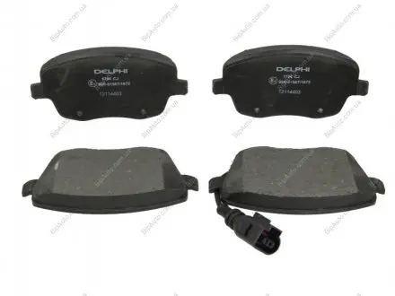 Тормозные колодки дисковые SEAT/SKODA/VW Ibiza/Cordoba/Fabia/Roomster/Polo "F "01-10 Delphi LP1754