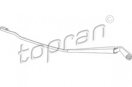 Рычаг стеклоочистителя, система очистки окон TOPRAN / HANS PRIES 113481 (фото 1)