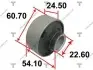 Сайлентблок важеля AAMTO1004 TENACITY