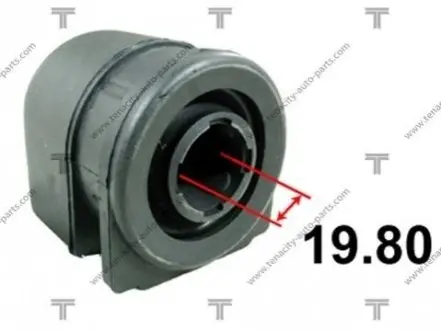 Сайлентблок переднего рычага задний L=R TENACITY AAMNI1013