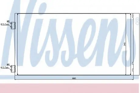 Конденсатор, кондиціонер NISSENS 940204