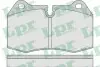 Тормозные колодки дисковые 05P769 LPR