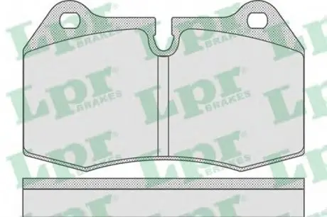 Тормозные колодки дисковые LPR 05P769