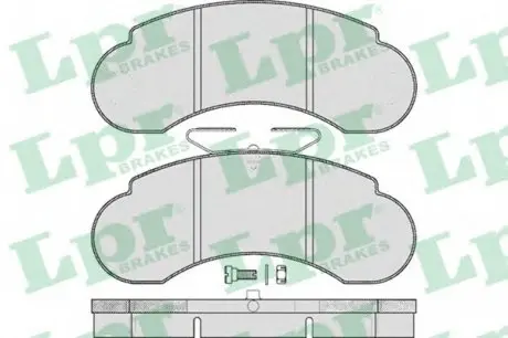 Тормозные колодки дисковые LPR 05P415
